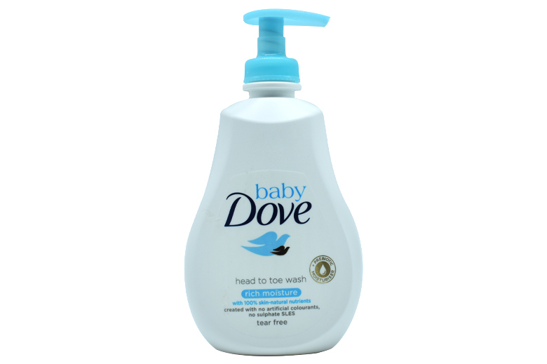 DOVE BABY HEAD TO TOE WASH 400ML(RICH MOISTURE)