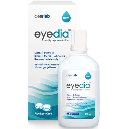 CONTACT LENS SOLUTION 100ML(EYEDIA)