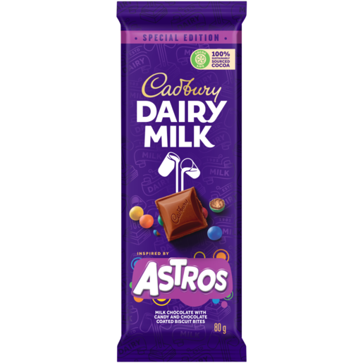 CADBURY DAIRY MILK ASTROS 80G