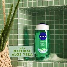 Nivea Shower Gel(Fresh Aloe) 250Ml
