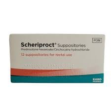 Scheriproct Supp 12'S