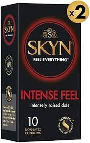 Skyn Intense Feel Dotted Condoms(Non Latex)3