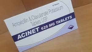 Acinet 625Mg Tabs 10'S