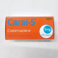 Carbimazole Tabs 5Mg 100'S(Caral)