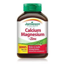 Jamieson Calcium Magnesium+Zinc Caps 200'S