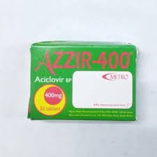 Azzir( Aciclovir) 400Mg Tabs 30'S