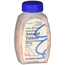 FOSTER&THRIVE ANTACID 750MG TABS 96`S