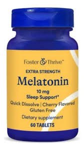 FOSTER&THRIVE MELATONIN 10MG TABS 60`S