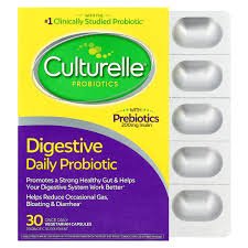 CULTURELLE DIGESTIVE DAILY PROBIOTIC 30`CAPS