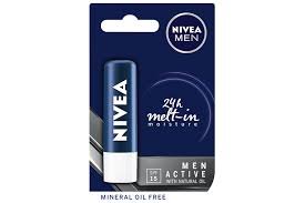 NIVEA LIP BALM ACTIVE CARE FOR MEN SPF 15 4.8GRM