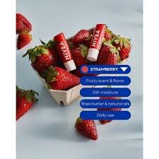 NIVEA LIP BALM STRAWBERRY FRUITY SHINE 4.8GRMS