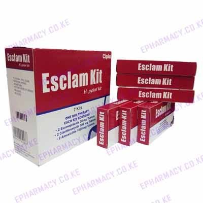 ESCLAM KIT TABS 1X7`S