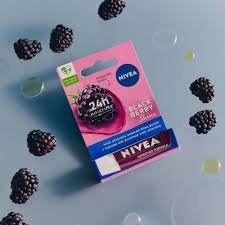 NIVEA LIP BALM BLACKBERRY SHINE 4.8GRMS