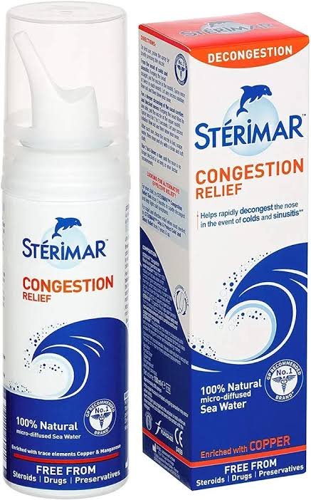 STERIMAR ADULT CONGESTION RELIEF WITH COPPER 100ML
