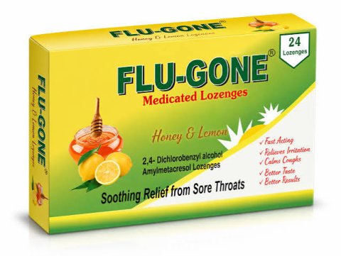 FLUGONE LOZENGES 24`S