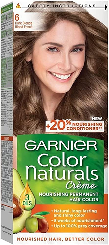 GARNIER COLOR NATURALS CREME 60ML(6 DARK BLONDE)