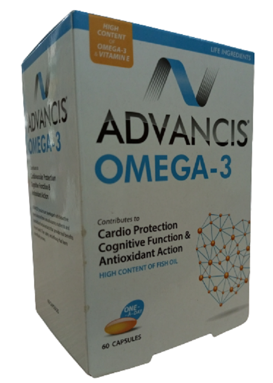 ADVANCIS OMEGA-3 CAPSULES 60`S