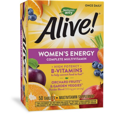 ALIVE MULTIVIT WOMEN ENERGY TAB 50CT