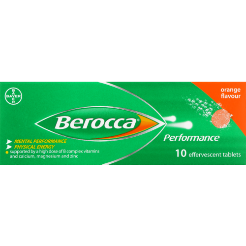 BEROCCA ORANGE 10`S