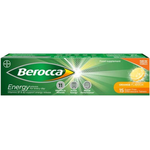 BEROCCA PERFOMANCE ORANGE TABS 20`S