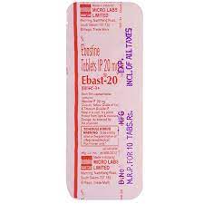 EROSTIN 20MG TABS 10'S