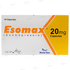 ESOME 20MG CAPS 14''S