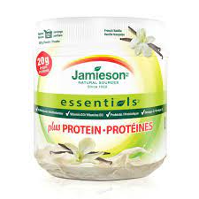 JAMIESON ESSENTIALS +PLANT PROTEINVANILLA 350G