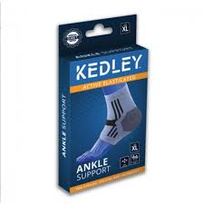 KEDLEY ELASTICATED ANKLE SUPPORT -MEDIUM