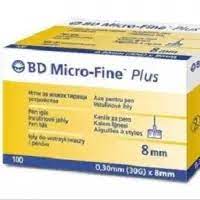 MICROFINE NEEDLES BD 30G 8MM (YELLOW)100''S