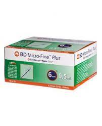 MICROFINE SYRINGE 0.5ML G31 10`S