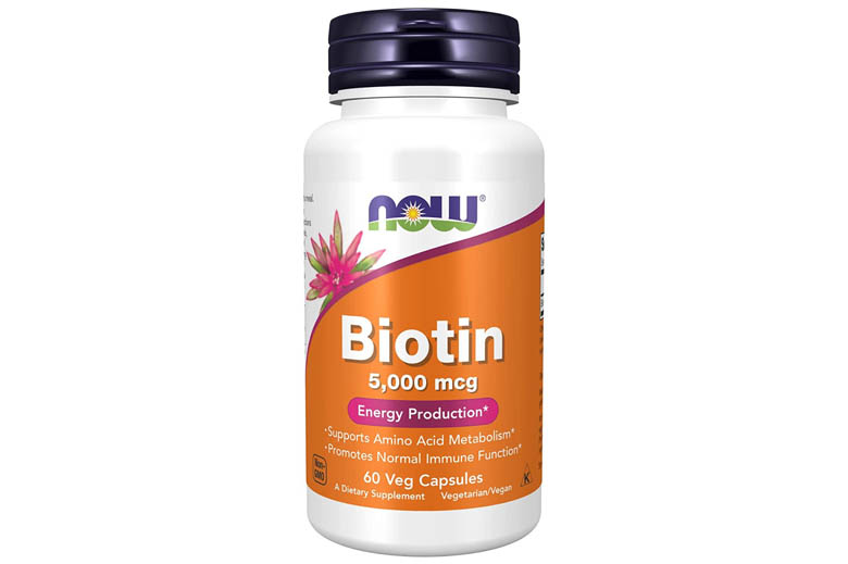 NOW BIOTIN 5000MCG CAPS 60`S