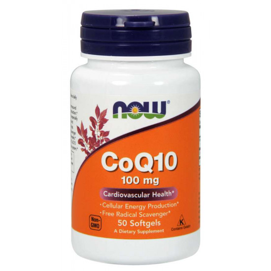 NOW CO-Q10 100MG CAPS 50''S