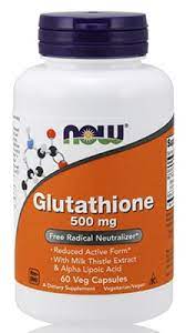 NOW GLUTATHIONE 500MG VCAPS 30`S
