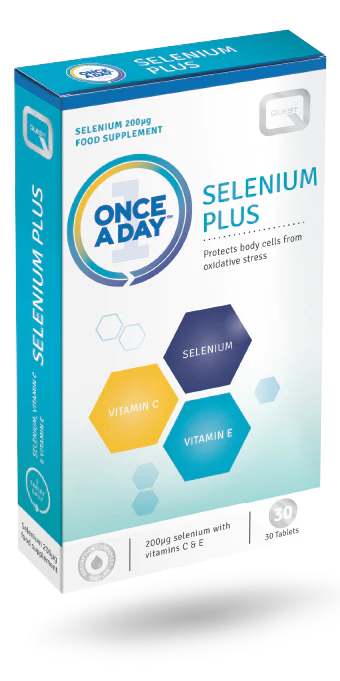 QUEST OAD SELENIUM PLUS 200UG+VIT C&E TABS