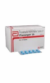 PROMETHAZINE 25MG TABS 100`S