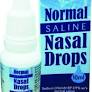 SALINE NASAL DROPS 10ML
