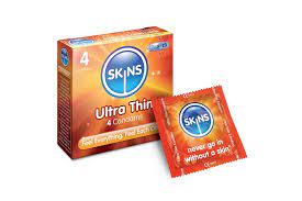 SKINS ULTRA THIN CONDOMS 4`S