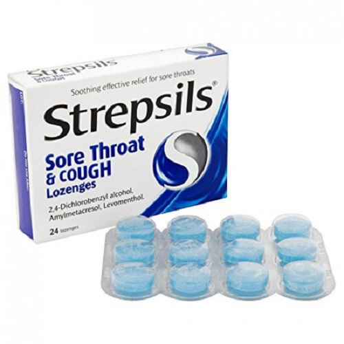 STREPSILS SORETHROAT & COUGH 24`S