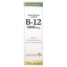 N/B SUBLINGUAL LIQUID  B-12 5000MCG 59ML