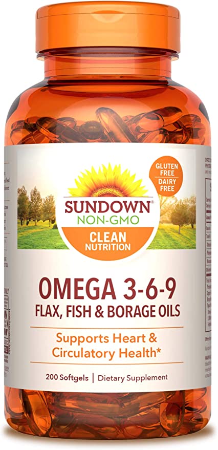 SUNDOWN TRIPLE OMEGA 3-6-9 200`S