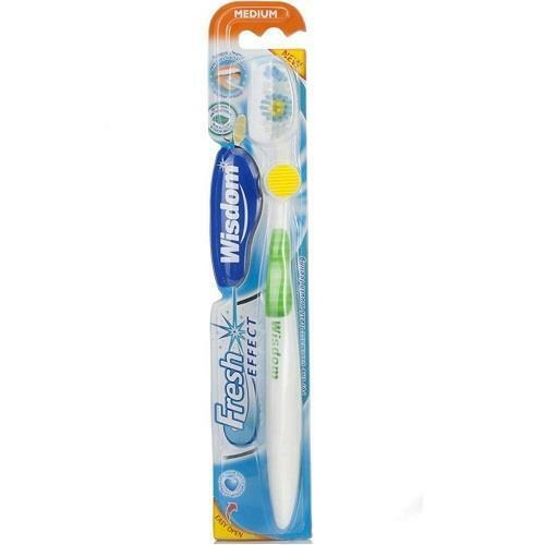 WISDOM FRESH EFFECT TOOTHBRUSH-MEDIUM