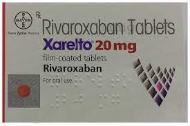 XARELTO 20MG TABS 14`S