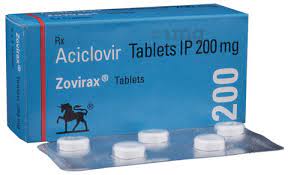 ZOVIRAX 200MG TABS 25`S