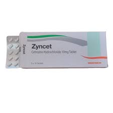 ZYNCET TABS 100`S