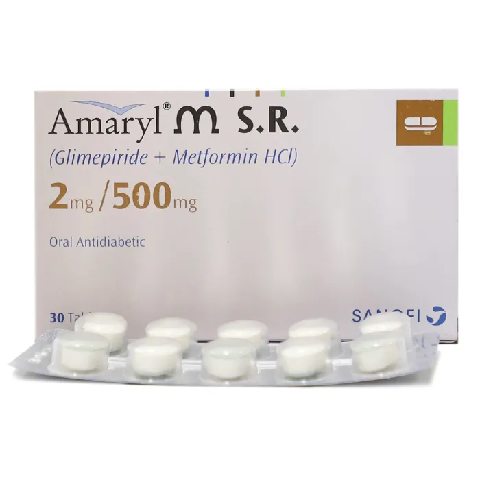 AMARYL M 2/500MG TAB 30'S