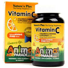 NATURES PLUS VITAMIN C FOR KIDS 90`S