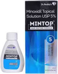 DR REDDY`S MINTOP HAIR RESTORE 60ML(MINOXIDIL 5%)