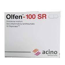 OLFEN 100MG SR TABS 10`S
