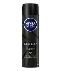 NIVEA MEN DEEP B/ CARBON (ESPRESSO) SPRAY 150ML