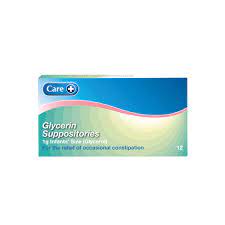 GLYCERINE SUPP 2GM [CHILD] 12'S